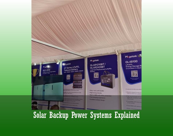 Solar Backup Power Systems Explained